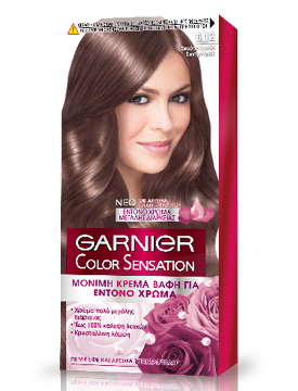 6.12 Ξανθό Σκούρο Σαντρέ Ιριζέ Color Sensation | Garnier